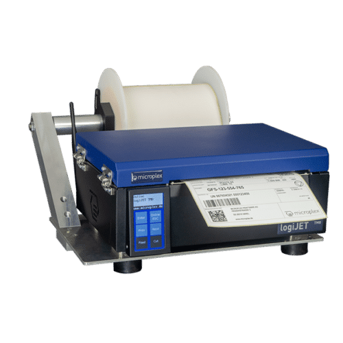 logiJET TM8-Mounting-plate and paper-right
