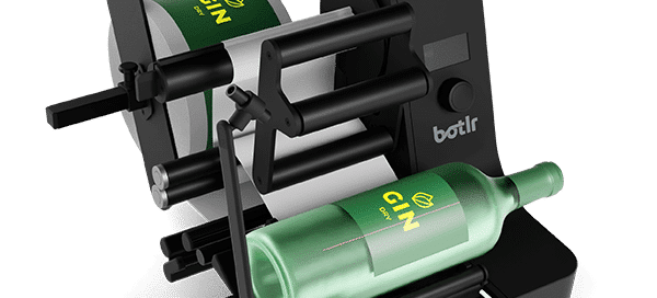 Botlr - innovative Etikettiermaschine, Flaschenbedruckung