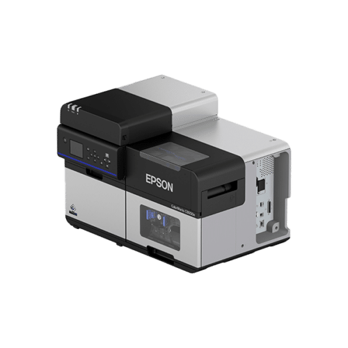 Farbetikettendrucker - Epson ColorWorks C8000E - Upper Right
